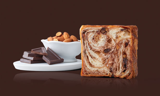 Marble danish Chocolate & chocolate